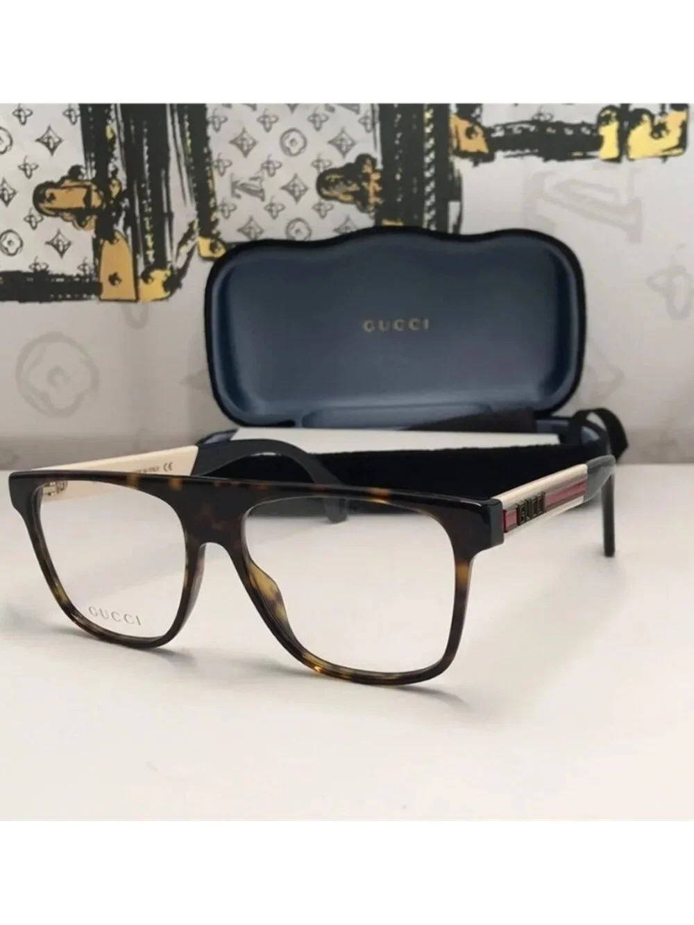 Gucci Tortoiseshell Gucci GG0465O 003 – Havana & Ivory |